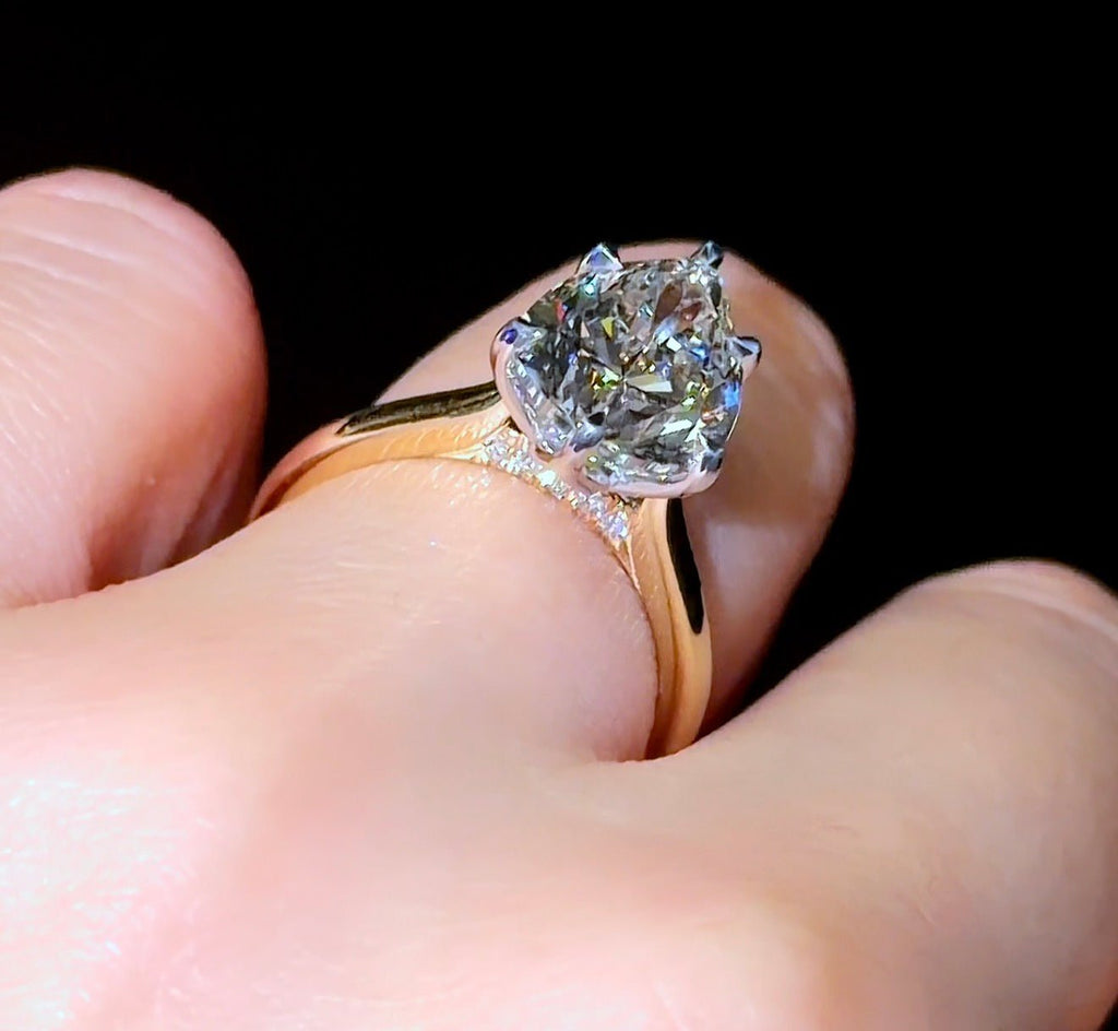 2 - Tone Cathedral Flower - Jewels of America