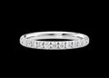 2.3mm Pavé Wedding Band - Jewels of America