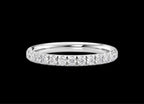 2.3mm Pavé Wedding Band - Jewels of Toronto