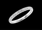 2.3mm Pavé Wedding Band - Jewels of Toronto