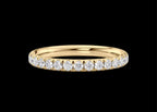 2.3mm Pavé Wedding Band - Jewels of Toronto