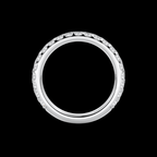 2.6mm Pavé Wedding Band - Jewels of Toronto