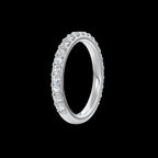 2.6mm Pavé Wedding Band - Jewels of Toronto