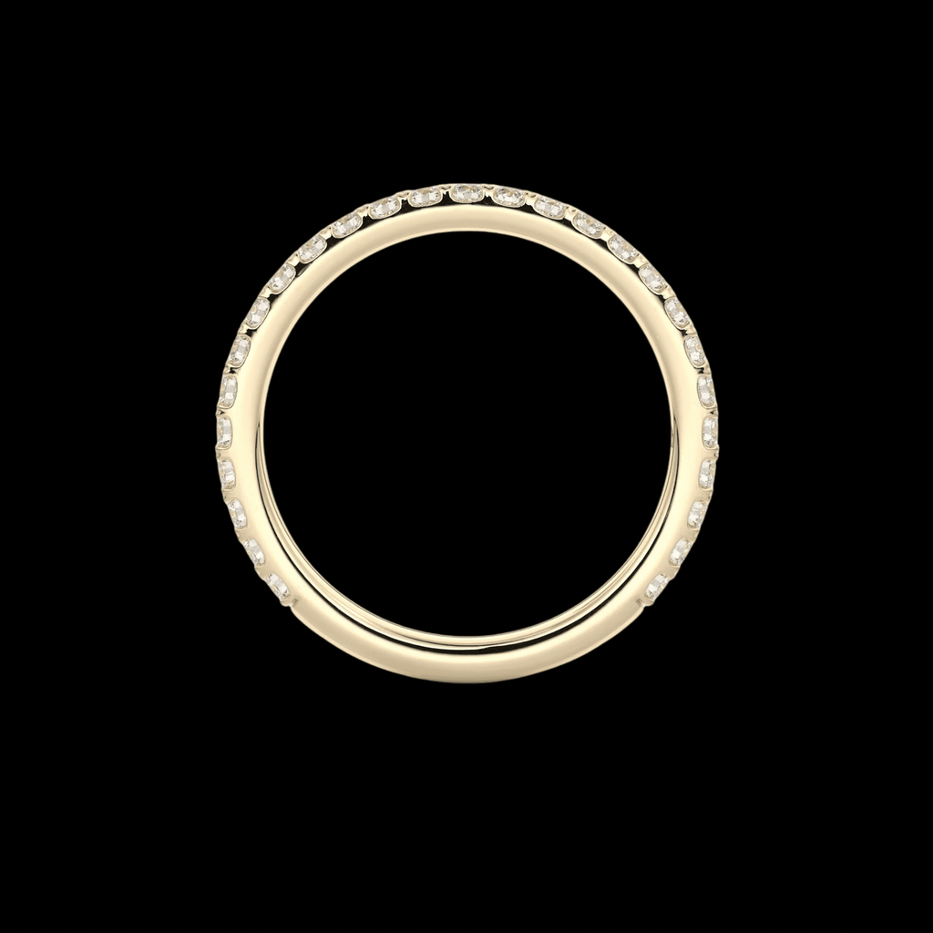 2mm Pavé Wedding Band - Jewels of America