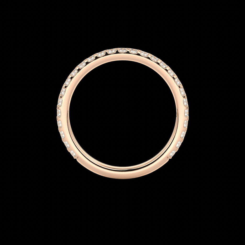 2mm Pavé Wedding Band - Jewels of America