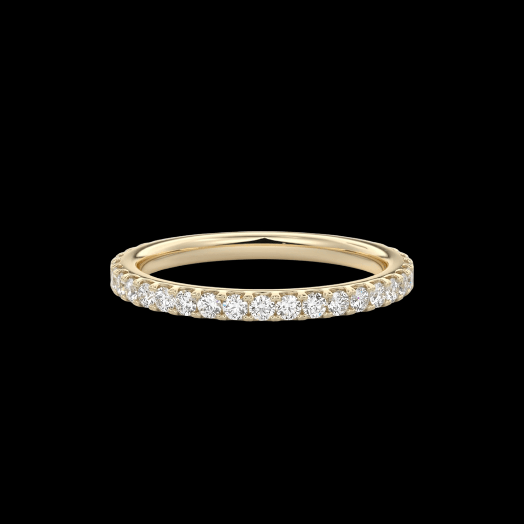 2mm Pavé Wedding Band - Jewels of America