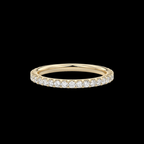 2mm Pavé Wedding Band - Jewels of Toronto