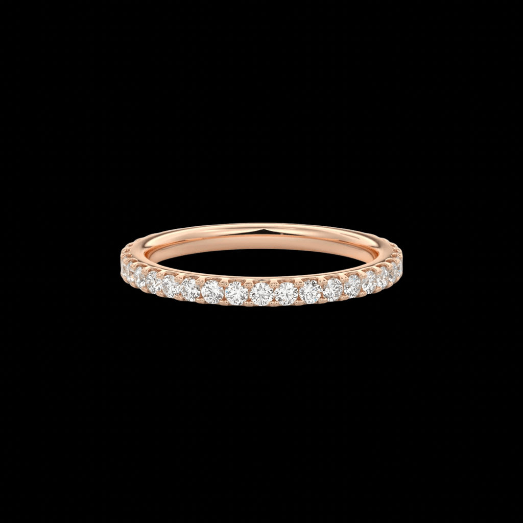 2mm Pavé Wedding Band - Jewels of America