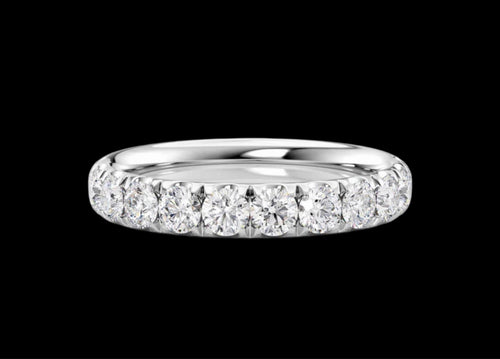 3mm Pavé Wedding Band - Jewels of America