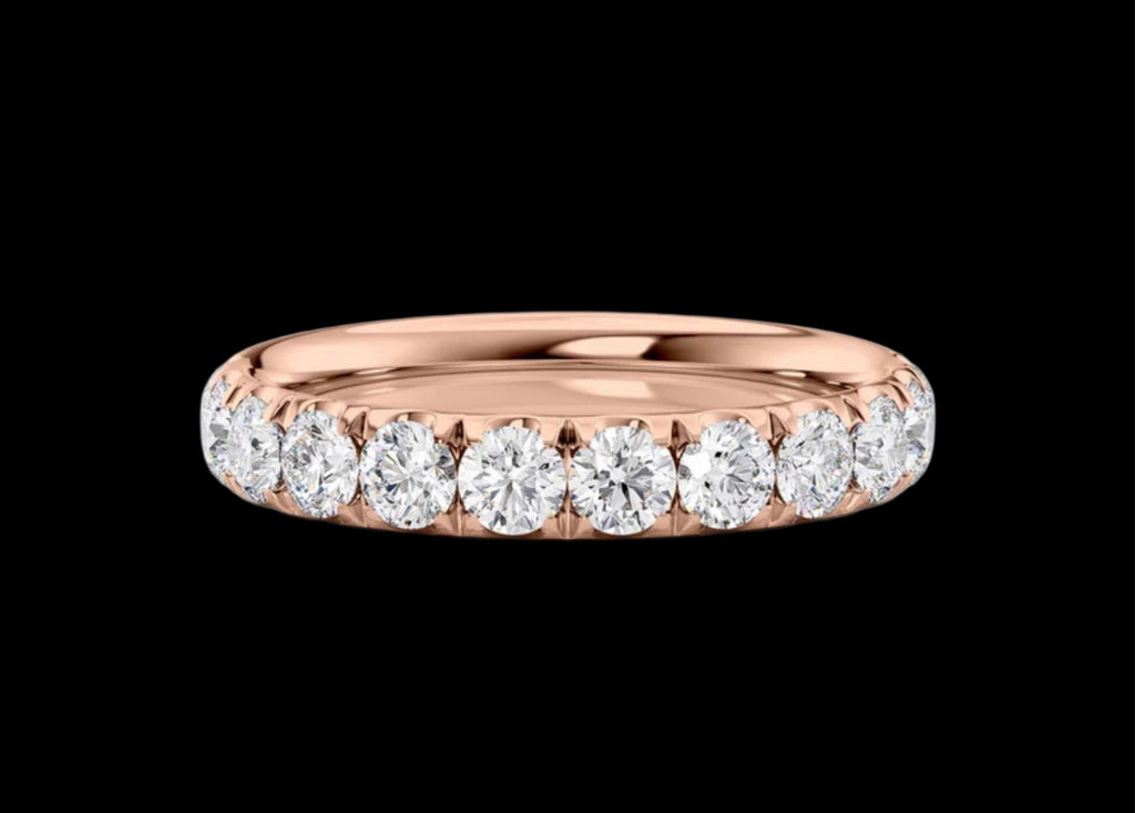 3mm Pavé Wedding Band - Jewels of America