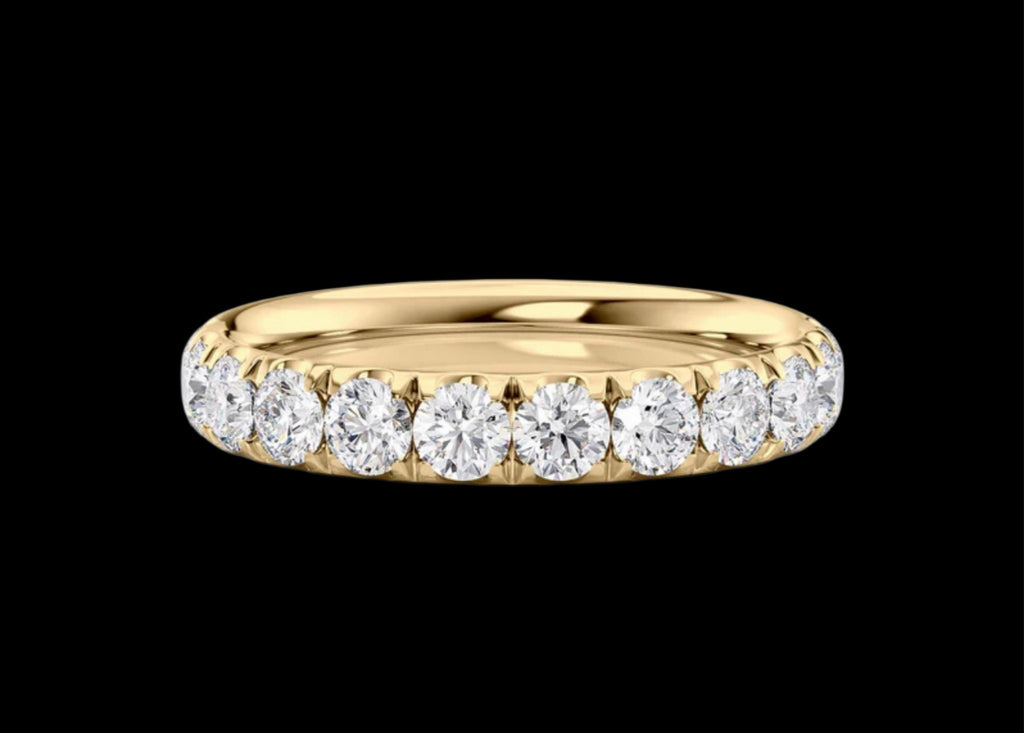 3mm Pavé Wedding Band - Jewels of America