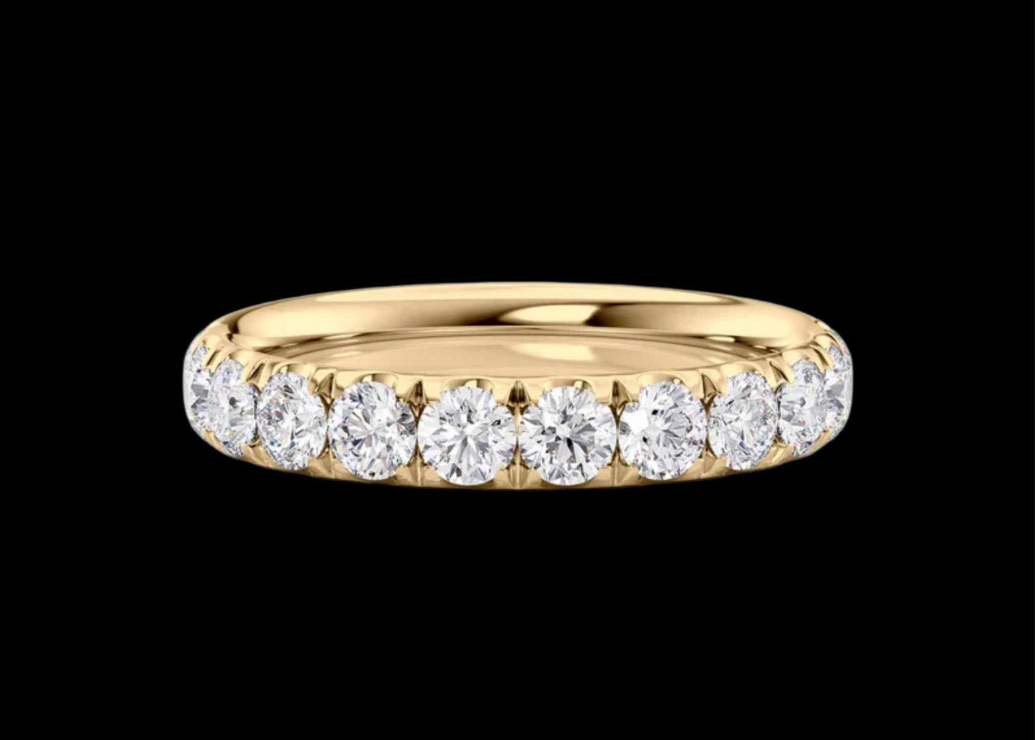 3mm Pavé Wedding Band - Jewels of America