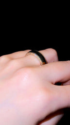 Baguette Inlay Wedding Band - Jewels of Toronto