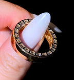 Baguette Inlay Wedding Band - Jewels of Toronto