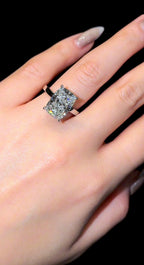 Cushion w/ Pavé Prongs - Jewels of Toronto