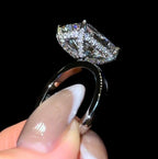 Cushion w/ Pavé Prongs - Jewels of Toronto