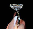Cushion w/ Pavé Prongs - Jewels of Toronto