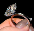 Cushion w/ Pavé Prongs - Jewels of Toronto