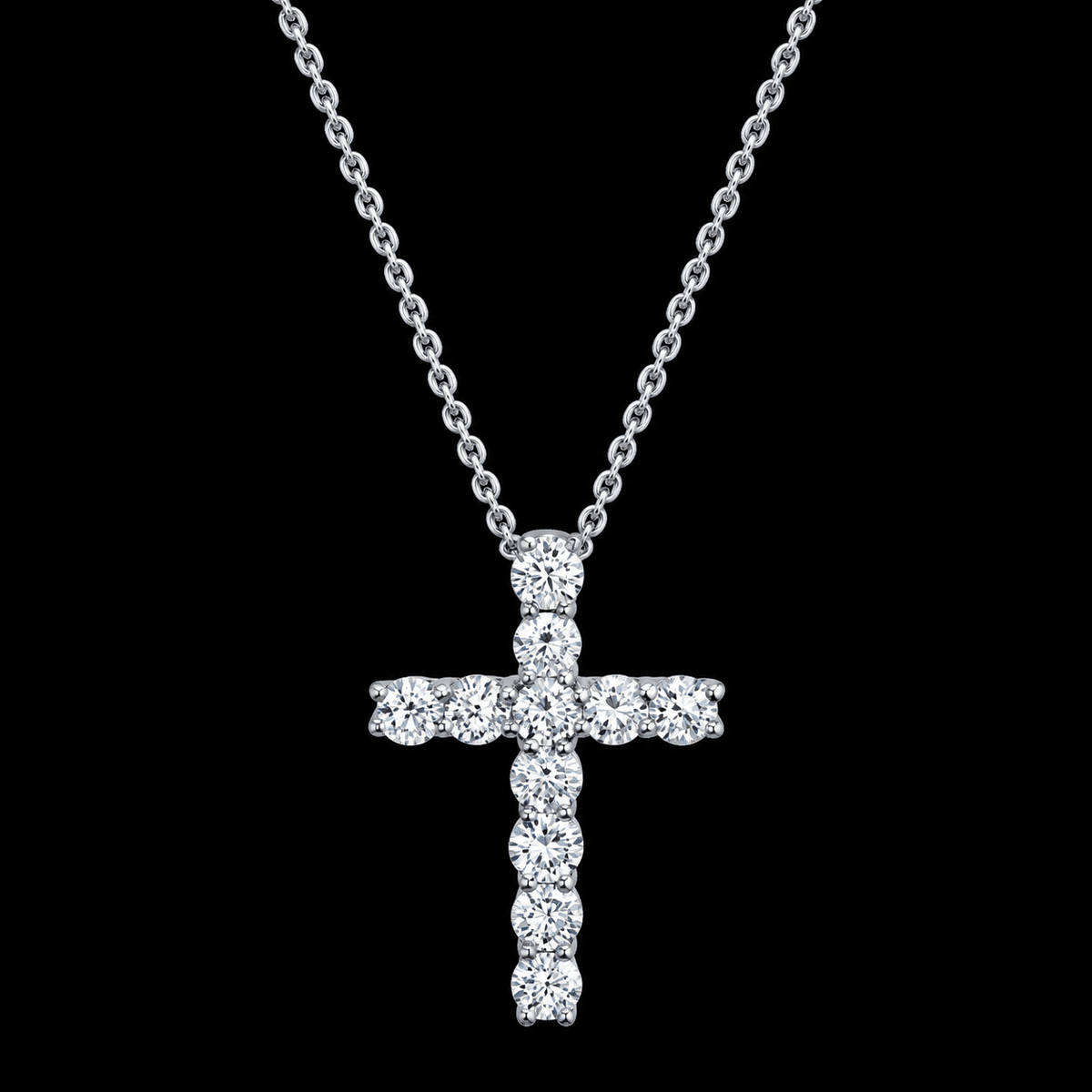 Diamond Cross Pendant - Jewels of Toronto