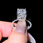 Elongated Cushion Ciara Ring - Jewels of Toronto