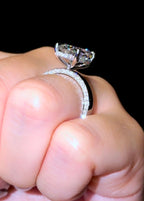 Elongated Cushion Ciara Ring - Jewels of Toronto