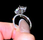 Elongated Cushion Ciara Ring - Jewels of Toronto