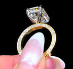 Elongated Cushion Ciara Ring - Jewels of Toronto