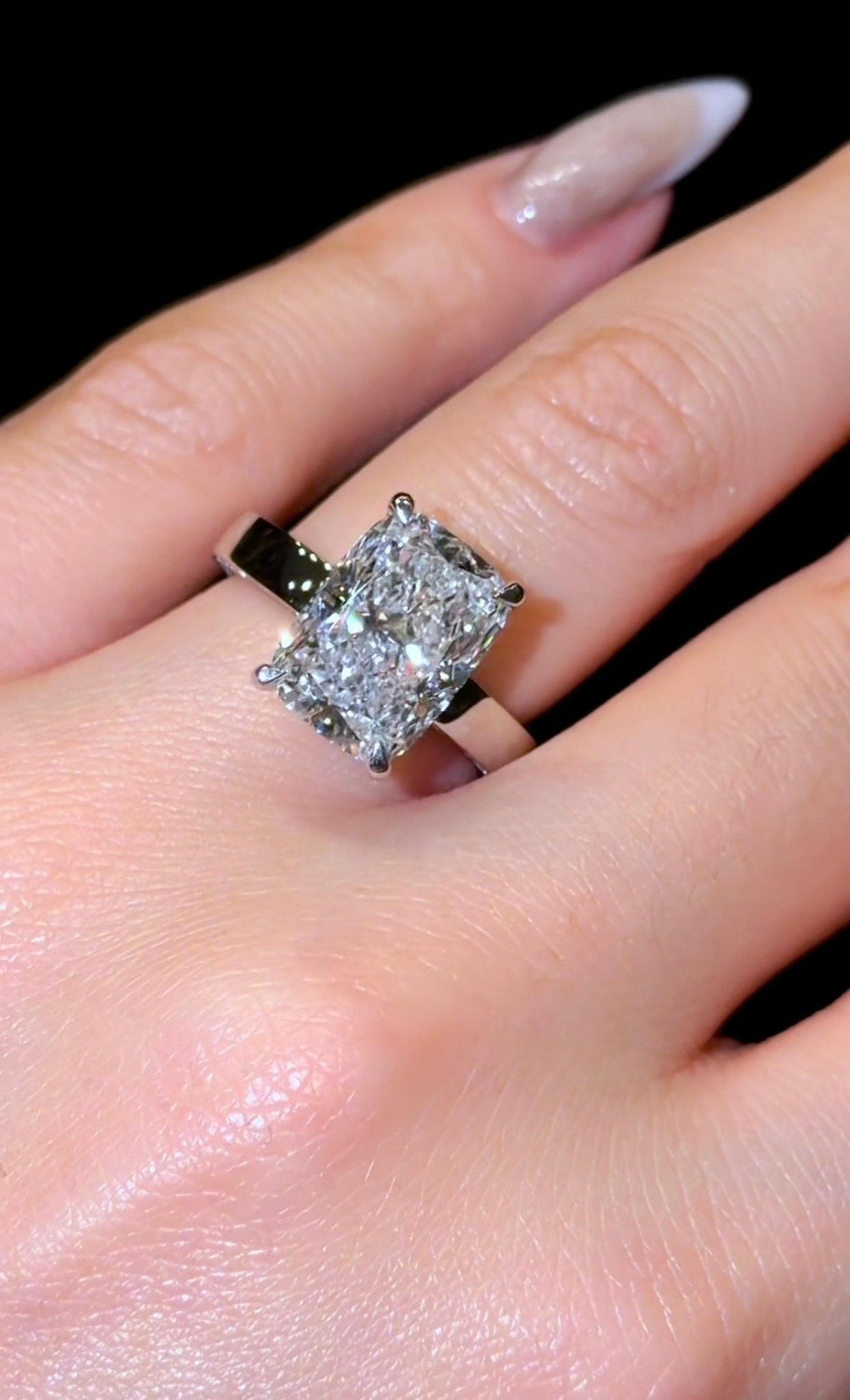 Elongated Cushion Ciara Ring - Jewels of America