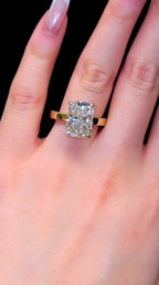 Elongated Cushion Ciara Ring - Jewels of Toronto