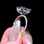 Elongated Cushion Ciara Ring - Jewels of Toronto