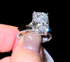 Elongated Cushion Ciara Ring - Jewels of Toronto
