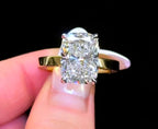 Elongated Cushion Ciara Ring - Jewels of Toronto