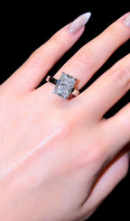 Elongated Cushion Ciara Ring - Jewels of Toronto