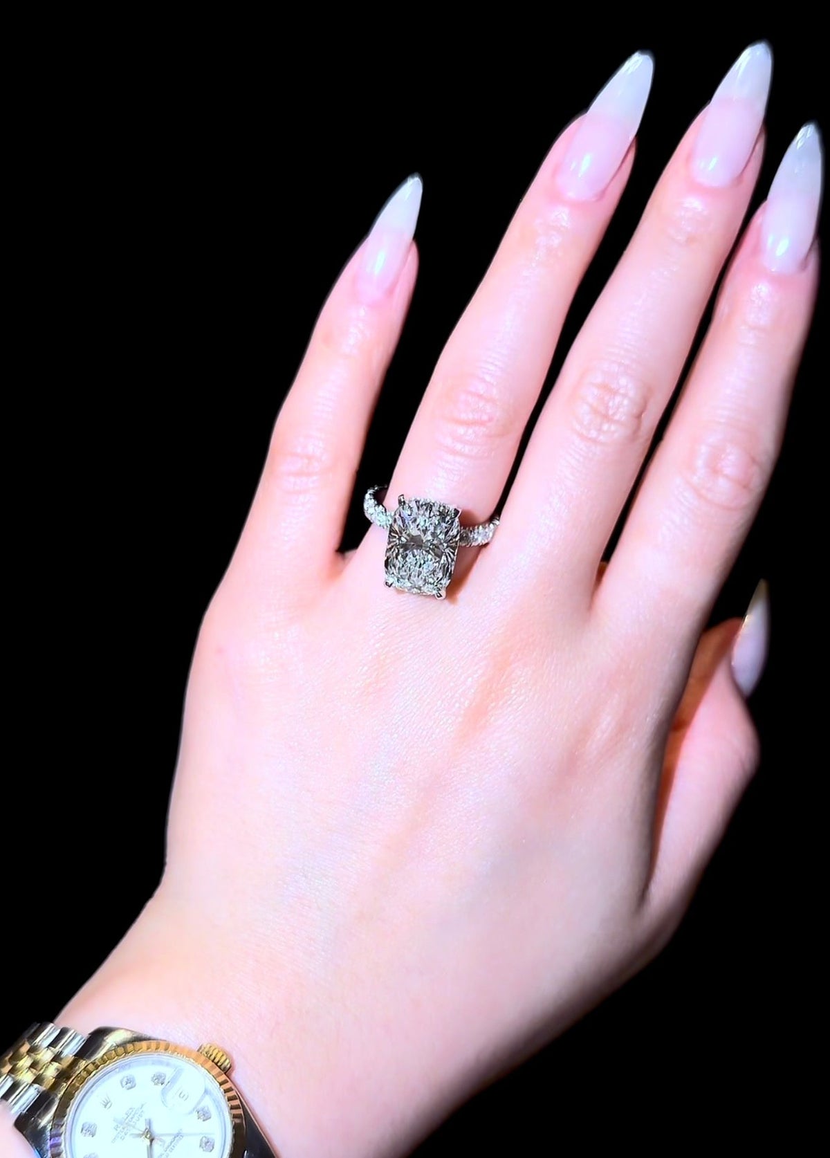 Elongated Cushion Pavé Everything - Jewels of Toronto