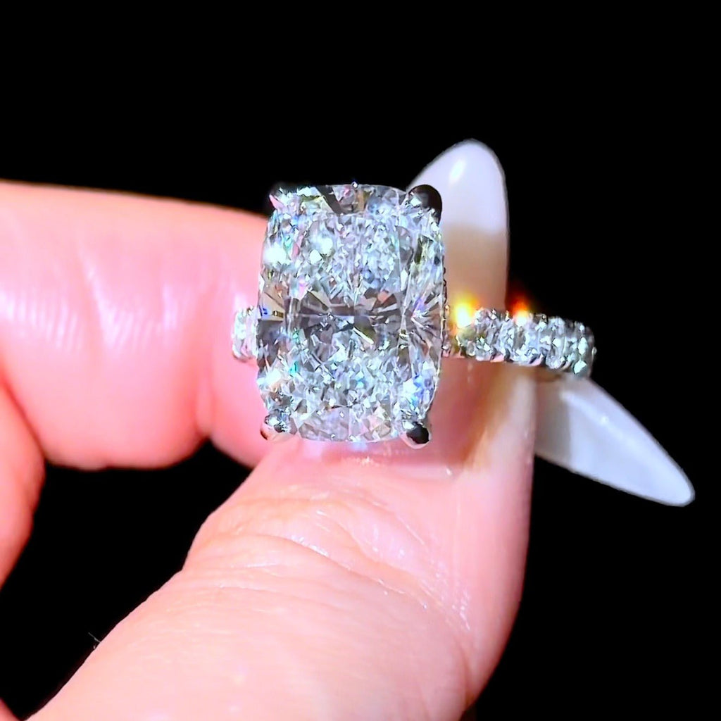 Elongated Cushion Pavé Everything - Jewels of Toronto