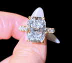 Elongated Cushion Pavé Everything - Jewels of Toronto