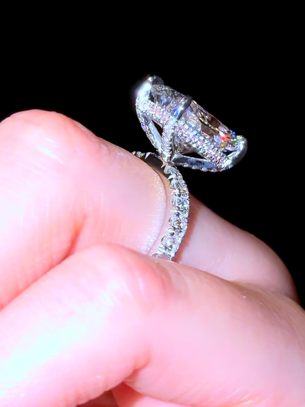Elongated Cushion Pavé Everything - Jewels of Toronto