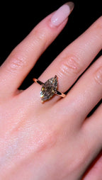 Enola - Marquise w/ Compass Halo - Jewels of Toronto