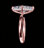 Enola - Marquise w/ Compass Halo - Jewels of Toronto