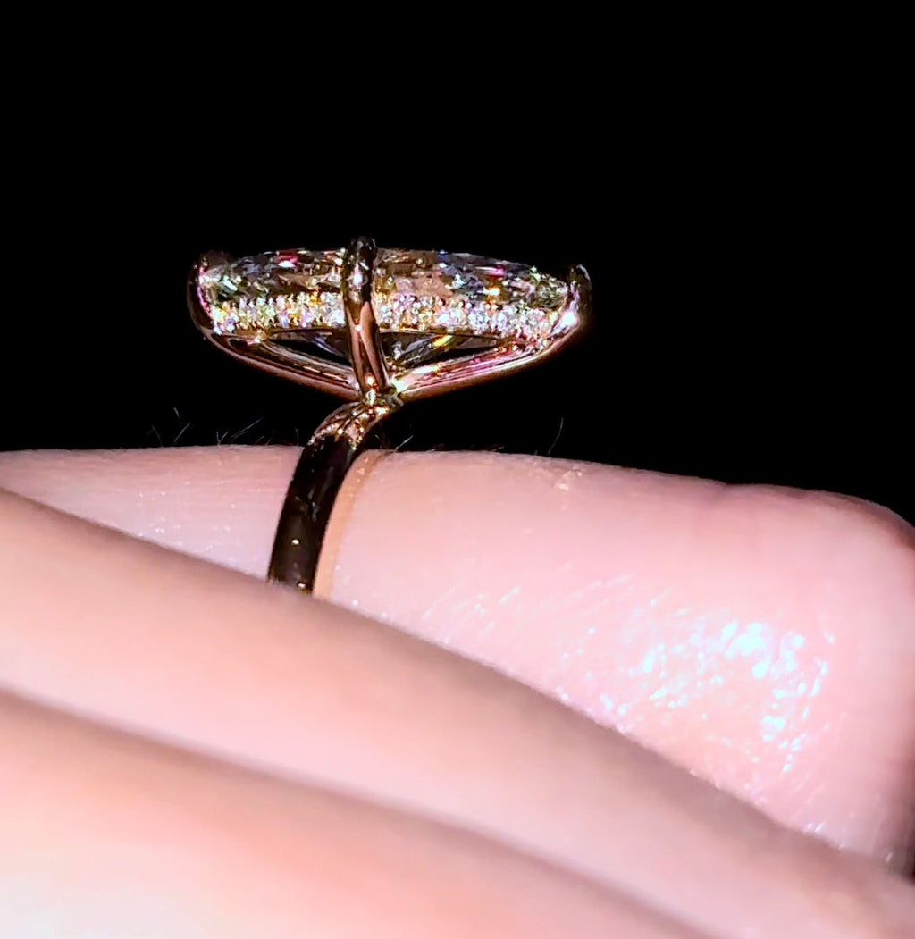 Enola - Marquise w/ Compass Halo - Jewels of Toronto