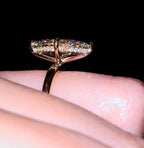 Enola - Marquise w/ Compass Halo - Jewels of Toronto