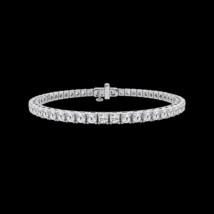 Lab Diamond Tennis Bracelet