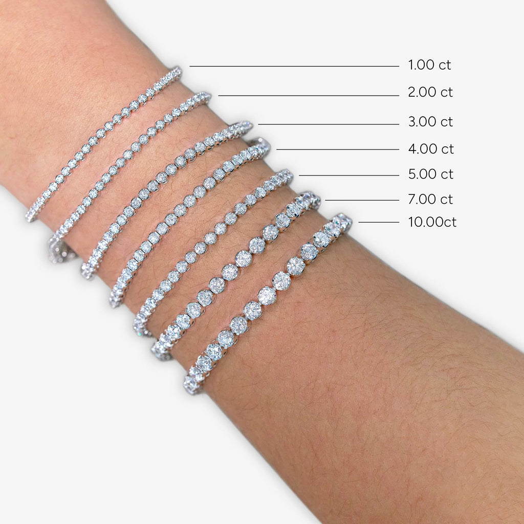 Lab Diamond Tennis Bracelet - Jewels of Toronto