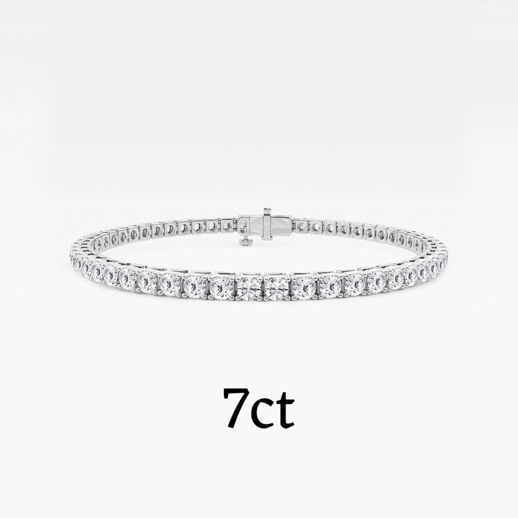 Lab Diamond Tennis Bracelets - Jewels of America
