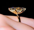 Marquise Flower Hidden Halo - Jewels of Toronto