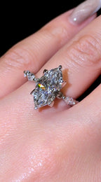 Marquise Hidden Halo Tierra - Jewels of Toronto