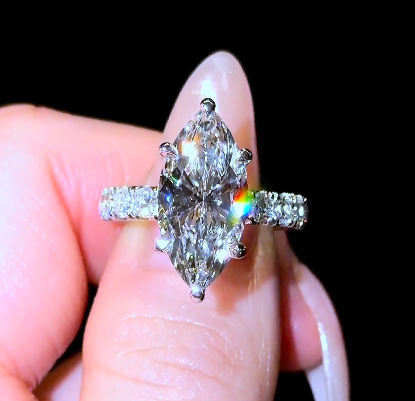 Marquise Pavé Everything - Jewels of America