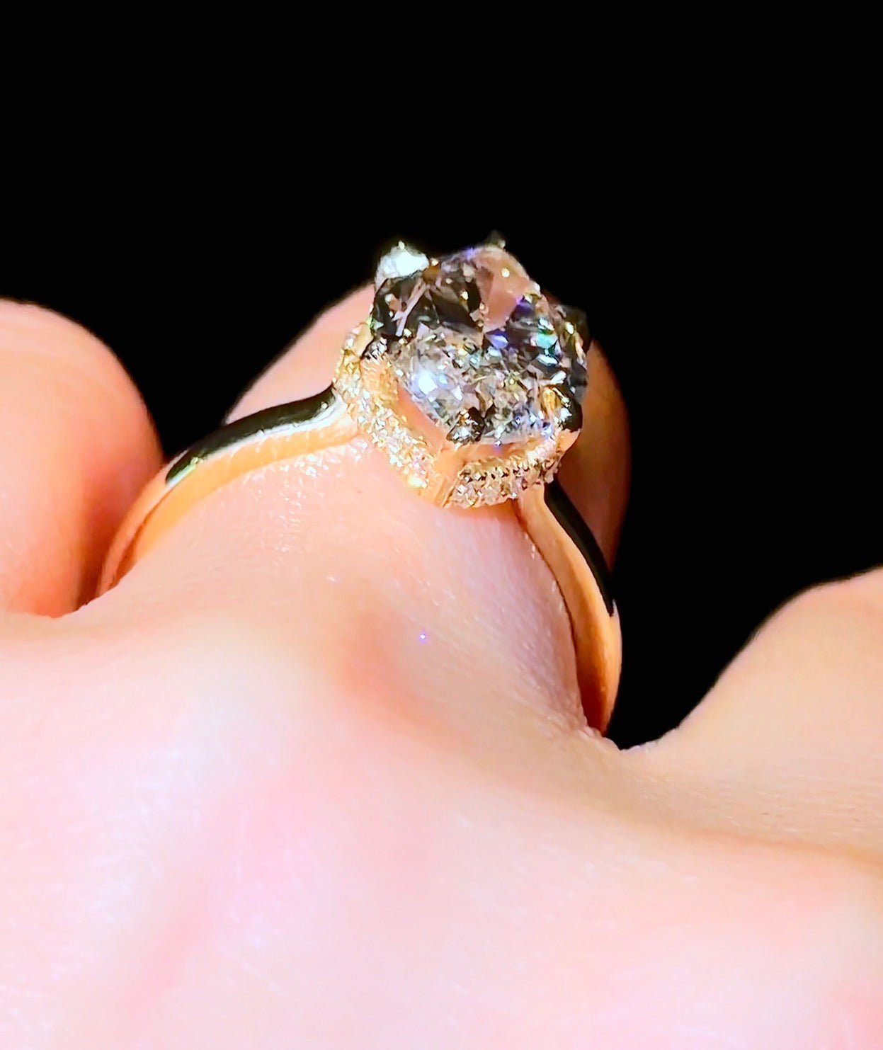 Marquise Super Low Hidden Halo - Jewels of America