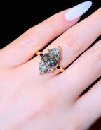 Marquise Super Low Hidden Halo - Jewels of Toronto