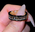 Men’s 6mm Baguette Channel Band - Jewels of America